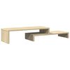 vidaXL Supporto per Monitor Rovere Sonoma 54x22x15 cm in Truciolato