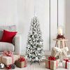 vidaXL Albero di Natale artificiale Bianco 53 x 53 x 120 cm