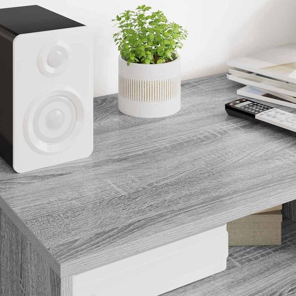 vidaXL Mobile TV Grigio Sonoma 100 x 48 x 43 cm Legno multistrato