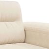 vidaXL Poltrona Beige 60 cm in Tessuto di Microfibra