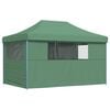 vidaXL Tenda Party Verde 292 x 440 x 315 cm Tessuto Oxford