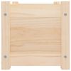 vidaXL Fioriera da Giardino 60x31x31 cm in Legno Massello di Pino