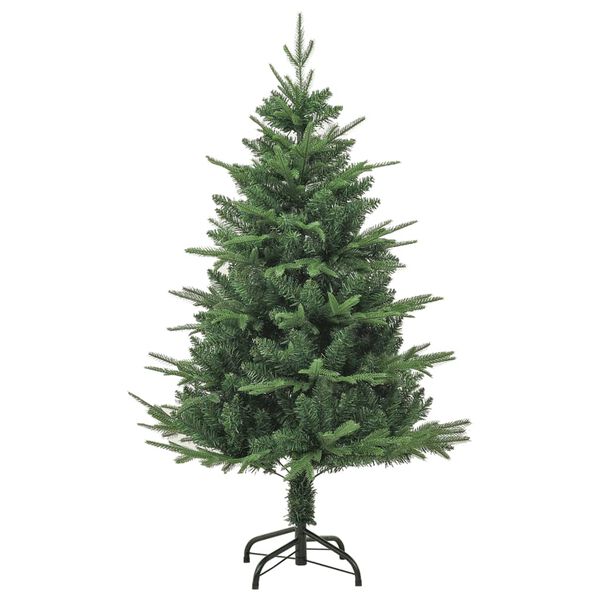 vidaXL Albero di Natale Artificiale Verde 120cm PVC e PE