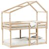 vidaXL Letto a Castello senza Materasso 90x200cm Massello Pino