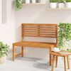 vidaXL Panchina da giardino Marrone 100 x 50 x 91cm
