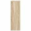 vidaXL Supporto per Piante Rovere Sonoma 33x33x100cm Legno Multistrato