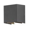 KONSTSMIDE Lampada da Parete a LED Cremona 2x3 W 11x13x13,5 cm