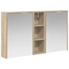 vidaXL Set di Armadi da Bagno 3 pz 106 x 16 x 62,5 cm