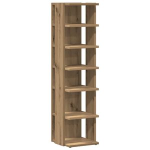 vidaXL Scarpiera Rovere Artigianale 28x27x102 cm in Truciolato