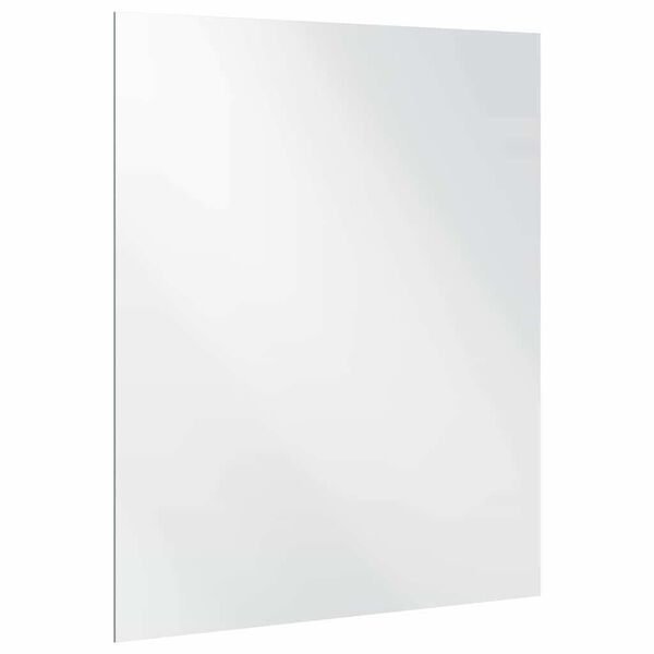 vidaXL Specchio da parete Rettangolare 50 x 60 cm vetro temperato