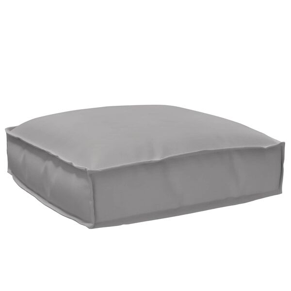 vidaXL Cuscino Grigio 50 x 50 x 12 cm Tessuto Oxford