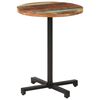 vidaXL Tavolo da Bistrot Rotondo &Oslash;60x75 cm Legno Massello di Recupero