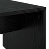 vidaXL Tavolino da salotto Rovere Nero 90 x 45 x 35 cm