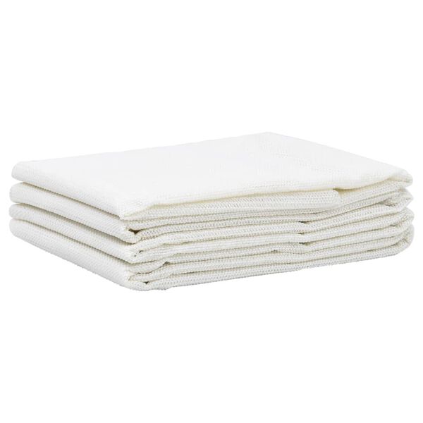 vidaXL Tappeto da Tenda 100x1000 cm Bianco