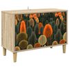 vidaXL Mobile TV ZAANDAM 69 x 33 x 50 cm Sonoma Legno ingegnerizzato