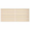 vidaXL Vetrina da collezione in legno con ante 80x8,5x37cm