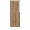 vidaXL Credenza Rovere Artigianale 60x36x110 cm in Legno Multistrato