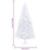 vidaXL Albero di Natale Artificiale 300 cm Bianco