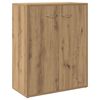 vidaXL Credenza Rovere Artigianale 60x30x75 cm in Legno Multistrato