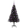 vidaXL Albero di Natale Nero 150 cm PVC