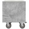vidaXL Comodino 2 pcs Grigio cemento 40,5 x 40 x 48 cm