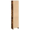 vidaXL Libreria Rovere Fumo 40x24x176 cm in Legno Multistrato