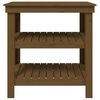 vidaXL Banco da Lavoro Ambra 78,5x50x80 cm in Legno Massello di Pino