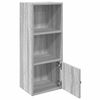 vidaXL Libreria Grigio Sonoma 31x24x77 cm in Legno Multistrato