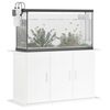 vidaXL Supporto per Acquario 101x41x58 cm in Legno Multistrato Bianco