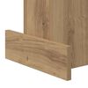 vidaXL Tavolino Rovere artigianale 35,5 x 35 x 40 cm Legno multistrato