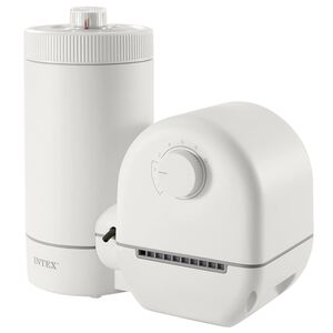 INTEX Pompa Filtrante INTEX Bianco 8.6 Polipropilene e acciaio