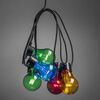 KONSTSMIDE Luci per Feste con 10 Lampadine Set Estensione Multicolore