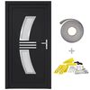 vidaXL Porta Ingresso Antracite 88x200 cm in PVC