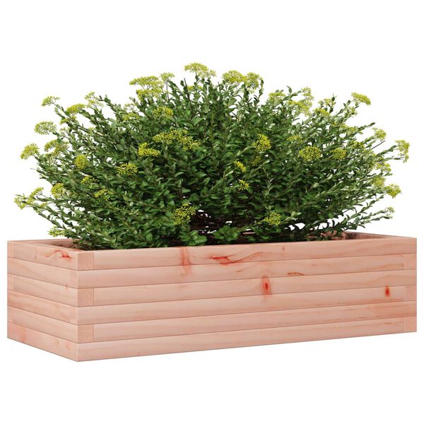 vidaXL Fioriera da Giardino 90x40x23 cm in Legno Massello di Douglas