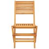 vidaXL Sedie da Giardino Pieghevoli 2pz 47x62x90cm Legno Massello Teak