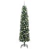 vidaXL Albero di Natale artificiale con 300 LED Verde 180 cm