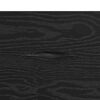 vidaXL Credenza Rovere nero 34 x 34.5 x 90 cm Legno multistrato