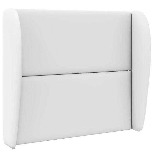 vidaXL Orecchia della Testata Bianco 80 x 23 x 6 cm PVC