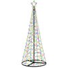 vidaXL Albero di Natale LED a spirale con base EKENAS 180 cm 220 LED
