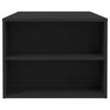 vidaXL Tavolino da Salotto Nero 102x55x42 cm in Legno Compensato