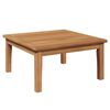 vidaXL Tavolo da Giardino Marrone Legno massello di teak