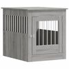 vidaXL Gabbia Cani Arredamento Grigio Sonoma 64,5x80x71cm Multistrato