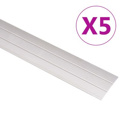 vidaXL Profili per Pavimenti 5 pz in Alluminio 134 cm Oro