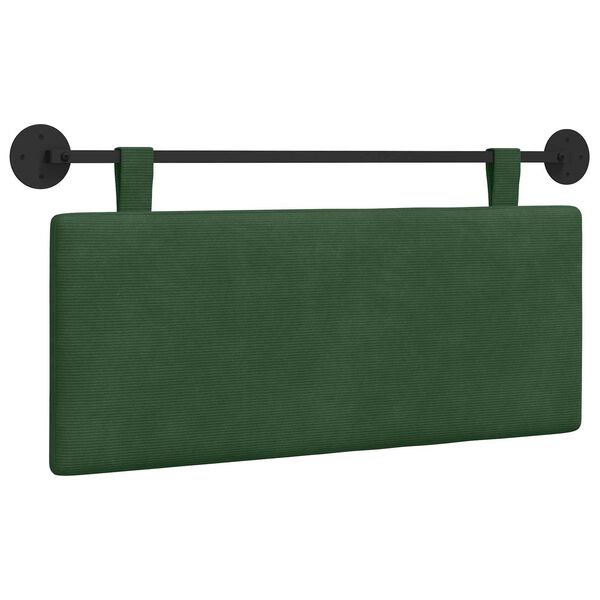 vidaXL Testata appesa Montaggio a parete Tinta unita Tessuto in Cords