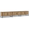vidaXL Unit&agrave; TV 240 x 35 x 41 cm Rovere artigianale Legno multistrato