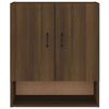 vidaXL Armadietto a Muro Rovere Marrone 60x31x70 cm Legno Multistrato