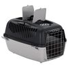 vidaXL Trasportino per Animali Domestici Grigio e Nero 61x40x38 cm PP