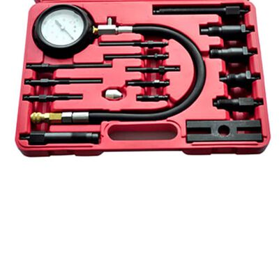 Misuratore Compressione Benzina Tester Di Compressione Motore - Kit Completo Per Auto, Moto, Fuoribordo Diagnostica Motore - Foto 13