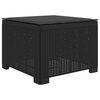 vidaXL Divano da Giardino a 1 Posto con Cuscino Aspetto Rattan PP