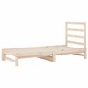 vidaXL Dormeuse Estraibile 2x(90x200) cm Legno Massello di Pino